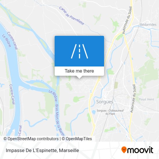 Impasse De L'Espinette map