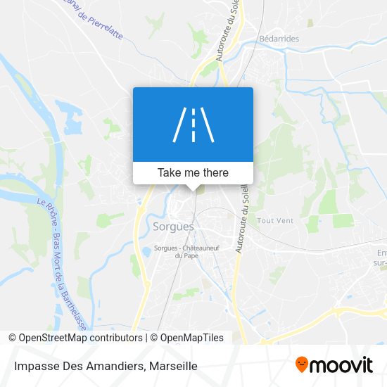 Impasse Des Amandiers map