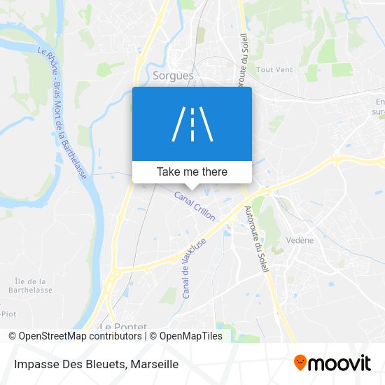 Impasse Des Bleuets map