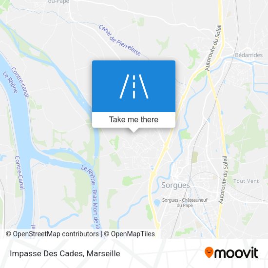 Impasse Des Cades map