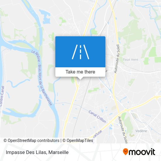 Impasse Des Lilas map