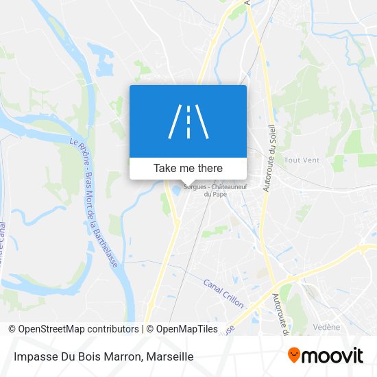 Impasse Du Bois Marron map