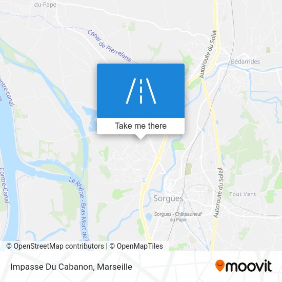 Impasse Du Cabanon map