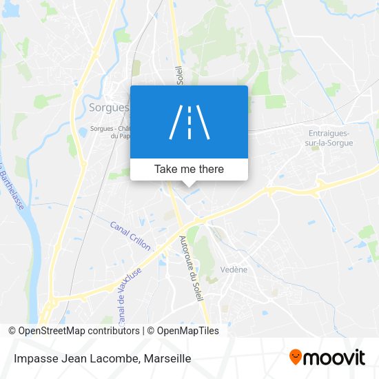 Impasse Jean Lacombe map