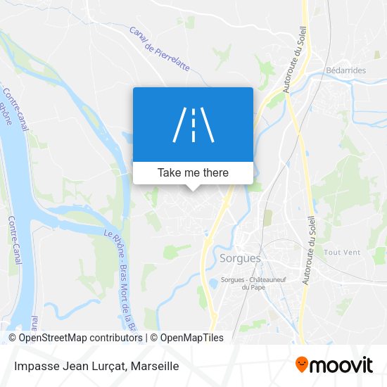 Impasse Jean Lurçat map