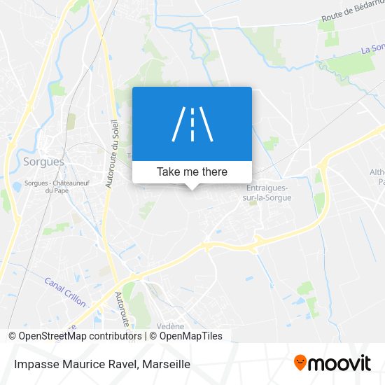 Impasse Maurice Ravel map