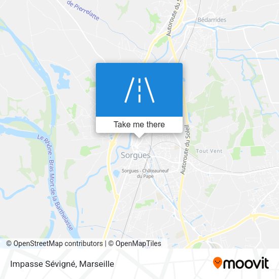 Impasse Sévigné map