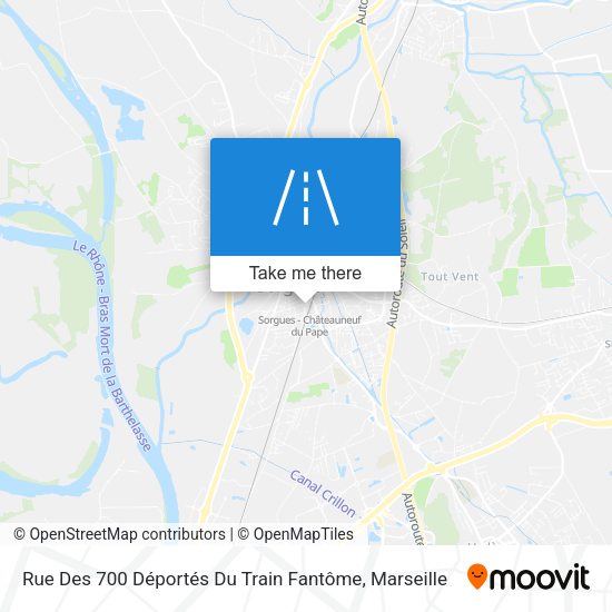 Rue Des 700 Déportés Du Train Fantôme map