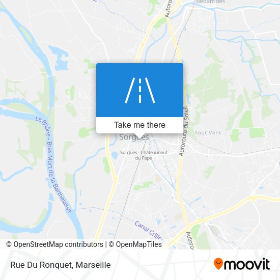 Rue Du Ronquet map