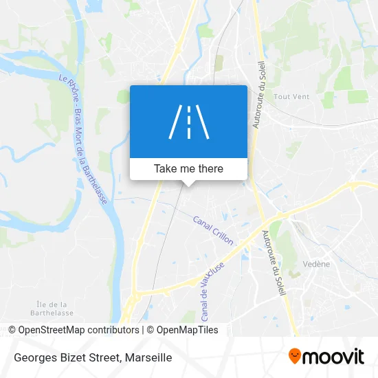 Rue Georges Bizet map