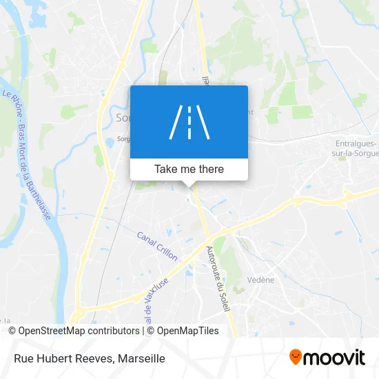 Rue Hubert Reeves map