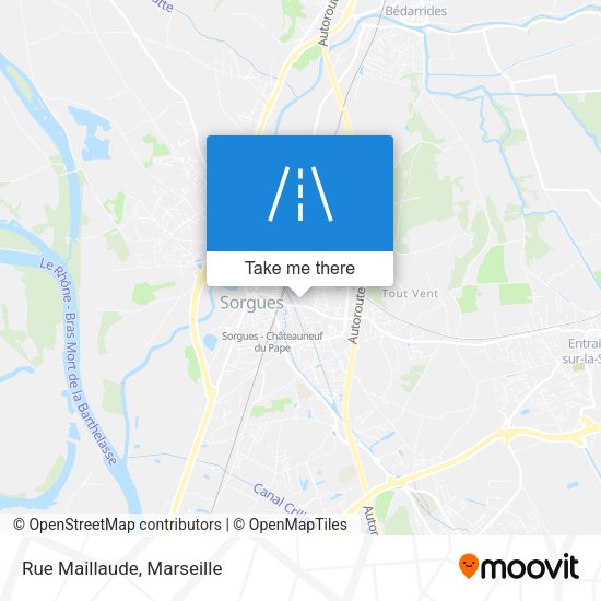 Rue Maillaude map