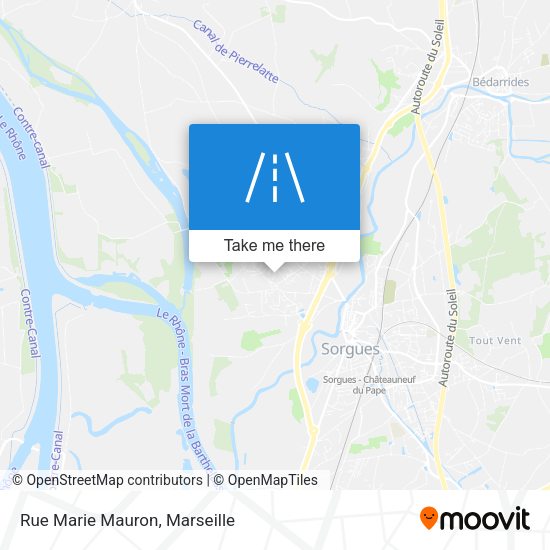 Rue Marie Mauron map