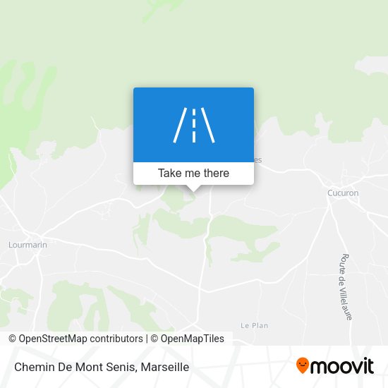 Chemin De Mont Senis map