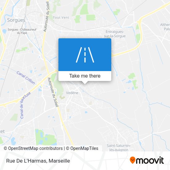 Rue De L'Harmas map