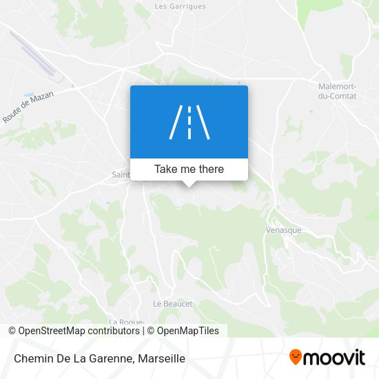 Chemin De La Garenne map