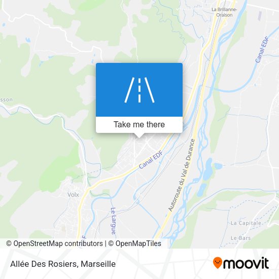 Allée Des Rosiers map