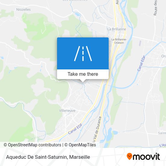 Aqueduc De Saint-Saturnin map