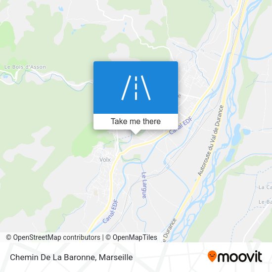 Chemin De La Baronne map