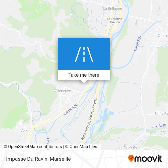 Impasse Du Ravin map