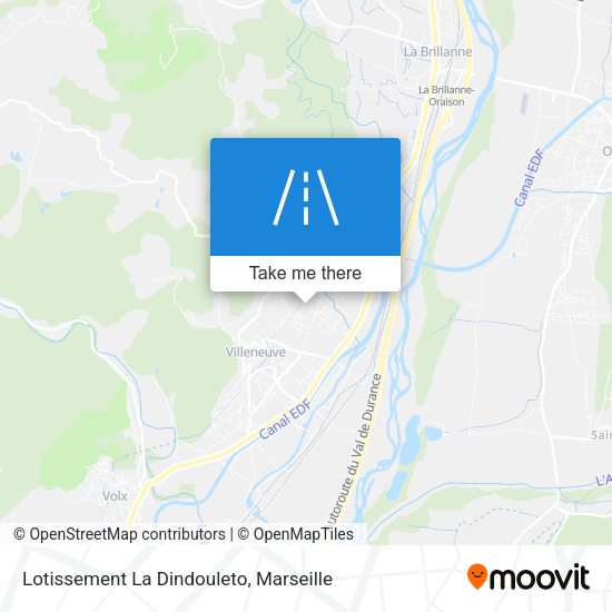 Lotissement La Dindouleto map