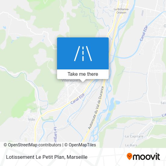 Lotissement Le Petit Plan map