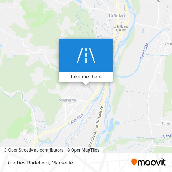 Rue Des Radeliers map