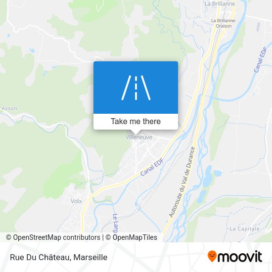 Rue Du Château map