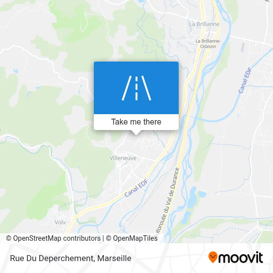 Rue Du Deperchement map