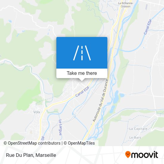 Rue Du Plan map