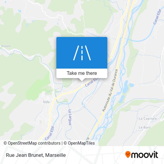 Rue Jean Brunet map