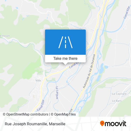 Rue Joseph Roumanille map