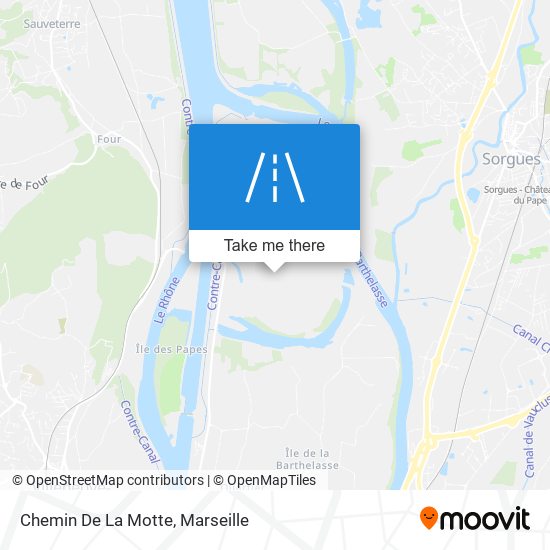 Chemin De La Motte map