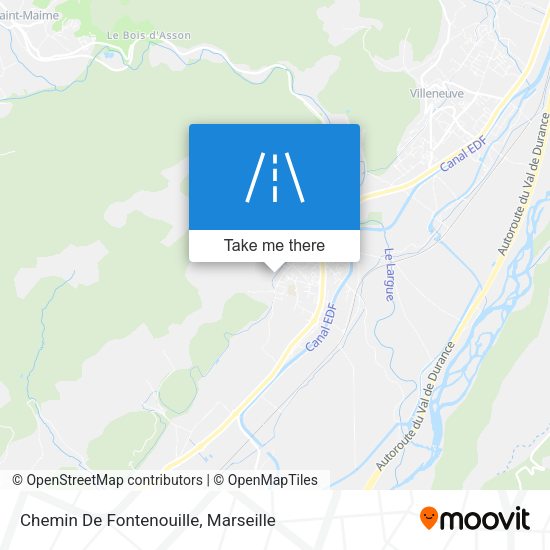 Chemin De Fontenouille map