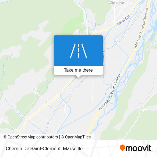 Chemin De Saint-Clément map