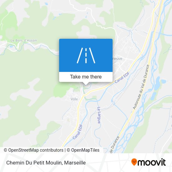 Chemin Du Petit Moulin map