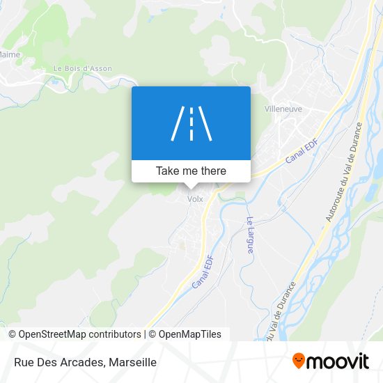 Rue Des Arcades map