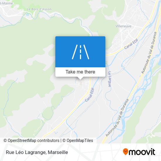 Rue Léo Lagrange map