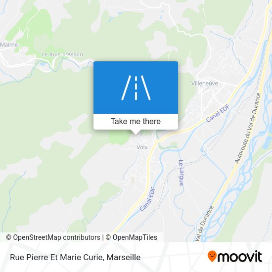 Rue Pierre Et Marie Curie map