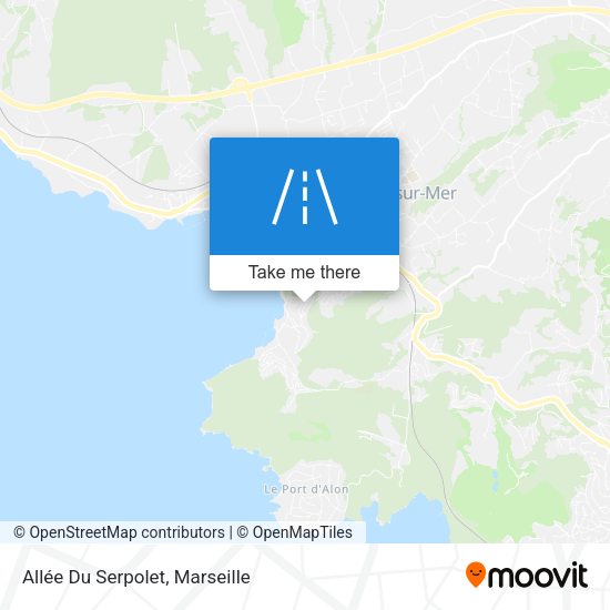 Allée Du Serpolet map