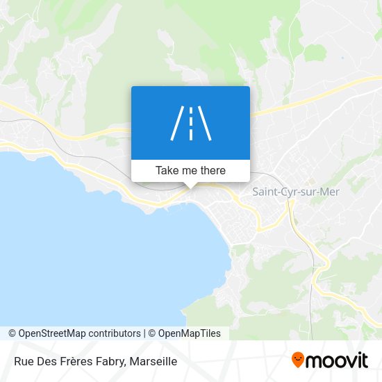Rue Des Frères Fabry map