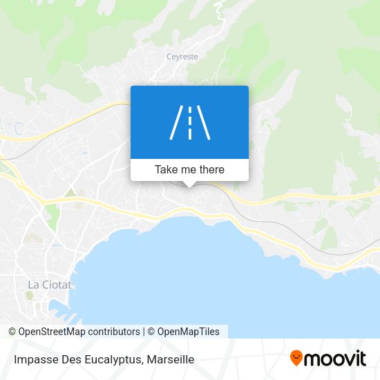 Impasse Des Eucalyptus map