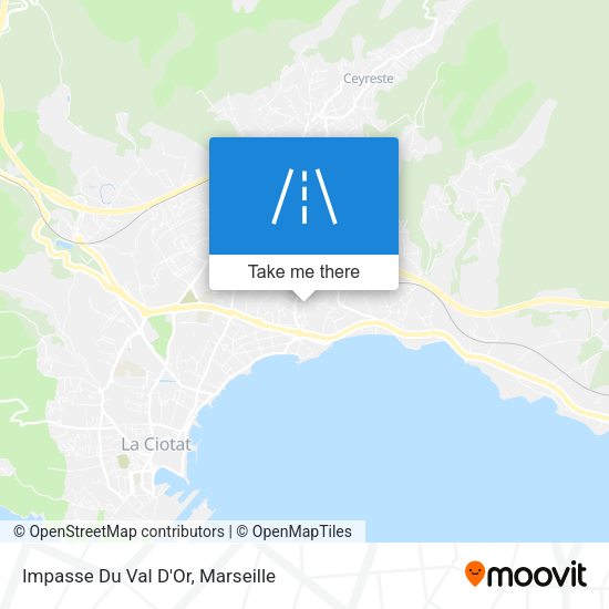 Impasse Du Val D'Or map