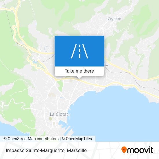 Impasse Sainte-Marguerite map