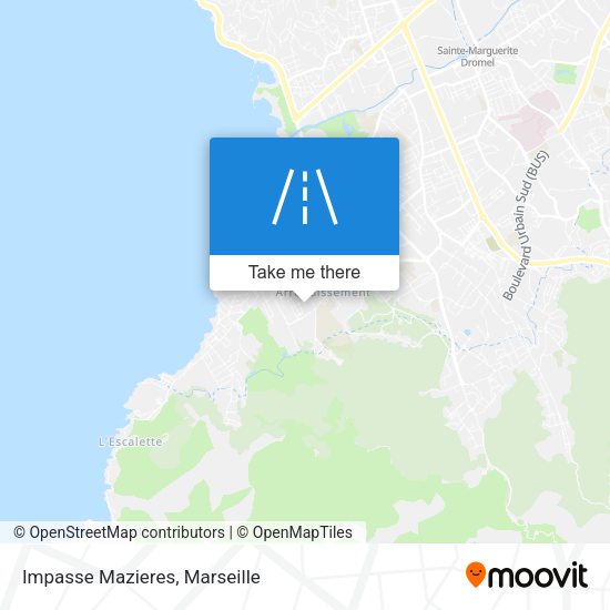 Impasse Mazieres map