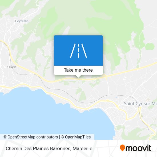 Chemin Des Plaines Baronnes map