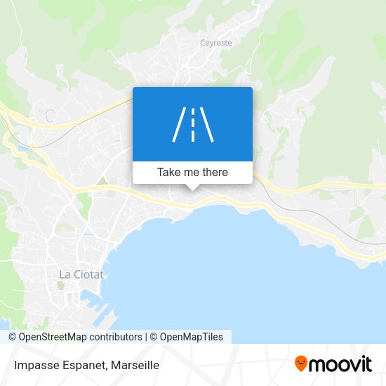 Impasse Espanet map