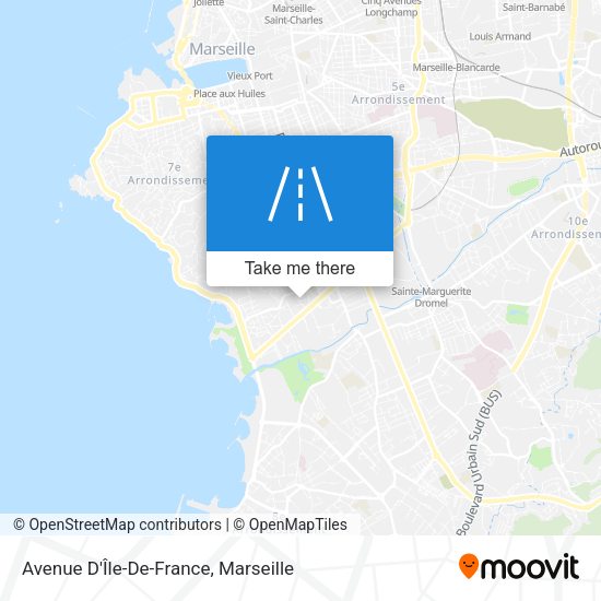 Avenue D'Île-De-France map