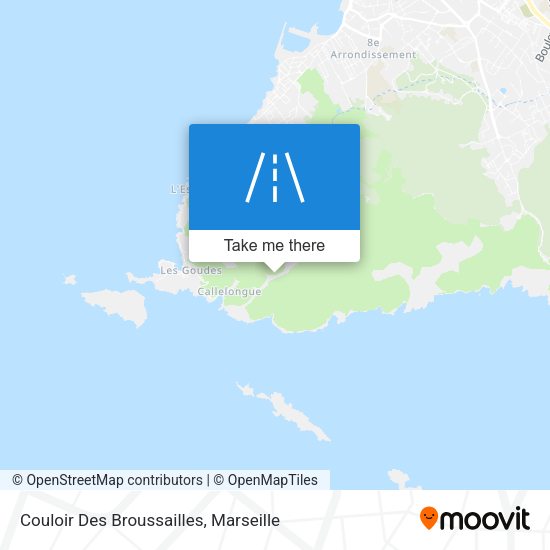Couloir Des Broussailles map