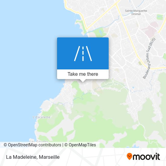 La Madeleine map